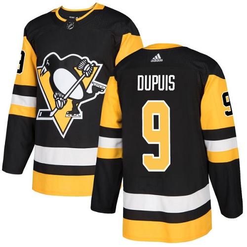 Adidas Penguins #9 Pascal Dupuis Black Home Authentic Stitched NHL Jersey Adidas Penguins #9 Pascal Dupuis Black Home Authentic Stitched NHL Jersey