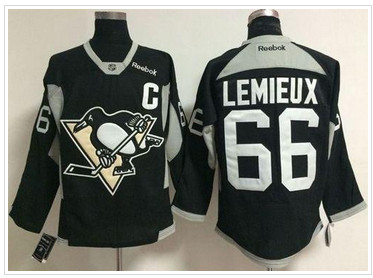 Pittsburgh Penguins #66 Mario Lemieux Black Practice Stitched NHL Jersey Pittsburgh Penguins #66 Mario Lemieux Black Practice Stitched NHL Jersey