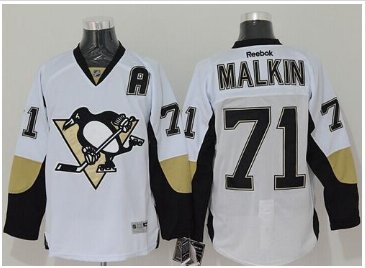 Pittsburgh Penguins #71 Evgeni Malkin White Stitched NHL Jersey Pittsburgh Penguins #71 Evgeni Malkin White Stitched NHL Jersey