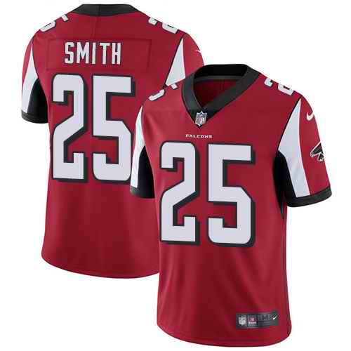 Nike Falcons 25 Ito Smith Red Vapor Untouchable Limited Jersey Nike Falcons 25 Ito Smith Red Vapor Untouchable Limited Jersey