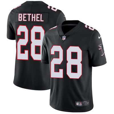 Nike Falcons #28 Justin Bethel Black Alternate Men's Stitched NFL Vapor Untouchable Limited Jersey Nike Falcons #28 Justin Bethel Black Alternate Men's Stitched NFL Vapor Untouchable Limited Jersey