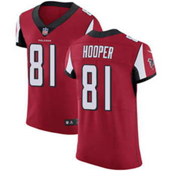 Nike Falcons #81 Austin Hooper Red Team Color Men's Stitched NFL Vapor Untouchable Elite Jersey Nike Falcons #81 Austin Hooper Red Team Color Men's Stitched NFL Vapor Untouchable Elite Jersey