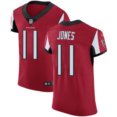Nike Falcons #11 Julio Jones Red Team Color Men's Stitched NFL Vapor Untouchable Elite Jersey Nike Falcons #11 Julio Jones Red Team Color Men's Stitched NFL Vapor Untouchable Elite Jersey