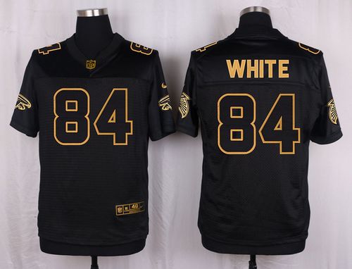 Nike Falcons #84 Roddy White Black Men's Stitched NFL Elite Pro Line Gold Collection Jersey Nike Falcons #84 Roddy White Black Men's Stitched NFL Elite Pro Line Gold Collection Jersey