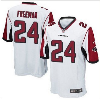 Nike Atlanta Falcons #24 Devonta Freeman White Stitched NFL Elite Jersey Nike Atlanta Falcons #24 Devonta Freeman White Stitched NFL Elite Jersey