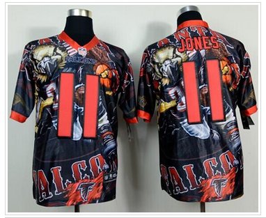 NEW Atlanta Falcons #11 Julio Jones Team Color NFL Elite Fanatical Version Jersey
