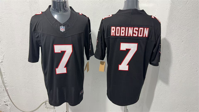 Men's Atlanta Falcons #7 Bijan Robinson Black F.U.S.E. Vapor Untouchable Limited Stitched Football Jersey