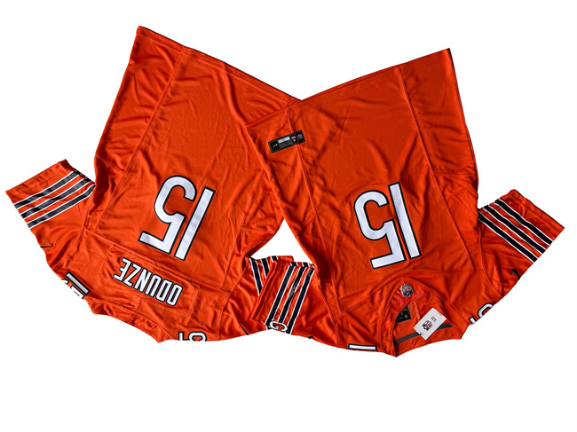 Men's Chicago Bears #15 Rome Odunze Orange 2024 Draft F.U.S.E. Vapor Stitched Football Jersey Men's Chicago Bears #15 Rome Odunze Orange 2024 Draft F.U.S.E. Vapor Stitched Football Jersey