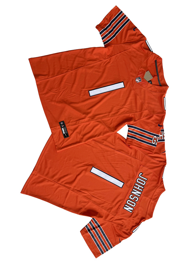 Men's Chicago Bears #1 Jaylon Johnson Orange 2024 F.U.S.E. Vapor Stitched Football Jersey Men's Chicago Bears #1 Jaylon Johnson Orange 2024 F.U.S.E. Vapor Stitched Football Jersey