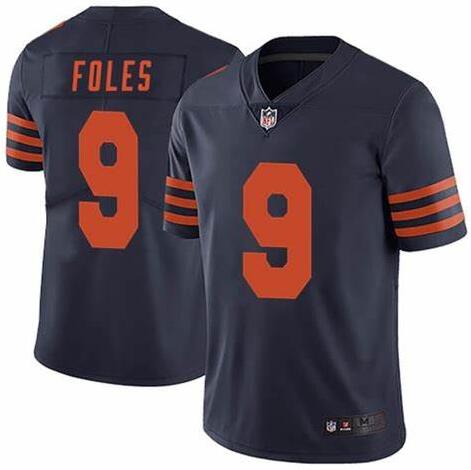 Nike Bears 9 Nick Foles Navy Throwback Vapor Untouchable Limited Jersey Nike Bears 9 Nick Foles Navy Throwback Vapor Untouchable Limited Jersey