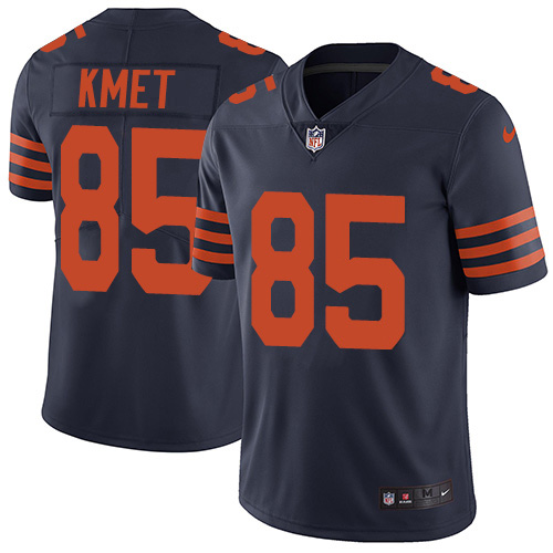 Nike Bears #85 Cole Kmet Navy Blue Alternate Men's Stitched NFL Vapor Untouchable Limited Jersey Nike Bears #85 Cole Kmet Navy Blue Alternate Men's Stitched NFL Vapor Untouchable Limited Jersey