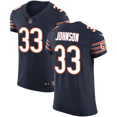 Nike Bears #33 Jaylon Johnson Navy Blue Team Color Men's Stitched NFL Vapor Untouchable Elite Jersey Nike Bears #33 Jaylon Johnson Navy Blue Team Color Men's Stitched NFL Vapor Untouchable Elite Jersey