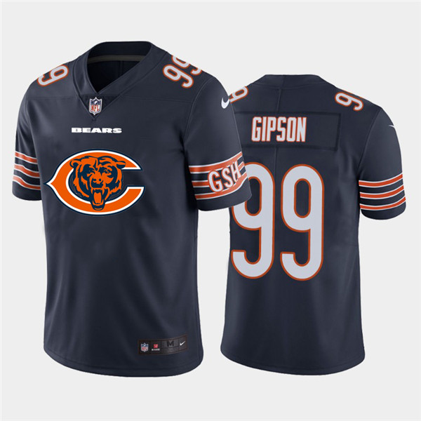 Nike Bears 99 Trevis Gipson Navy Team Big Logo Vapor Untouchable Limited Jersey Nike Bears 99 Trevis Gipson Navy Team Big Logo Vapor Untouchable Limited Jersey