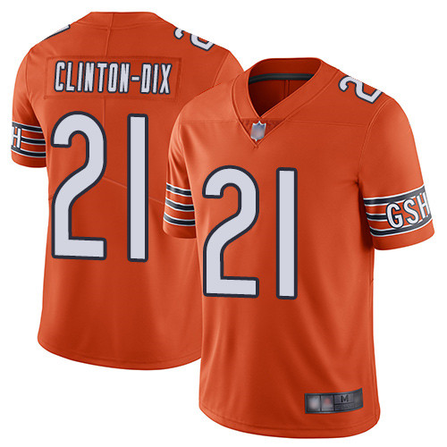Bears #21 Ha Ha Clinton-Dix Orange Men's Stitched Football Limited Rush Jersey Bears #21 Ha Ha Clinton-Dix Orange Men's Stitched Football Limited Rush Jersey