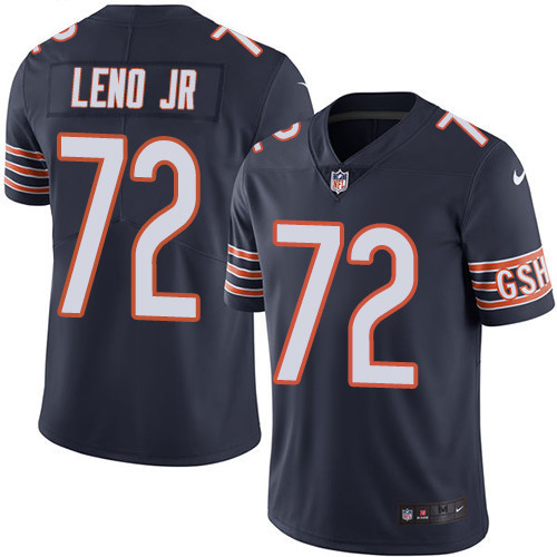 Bears #72 Charles Leno Jr Navy Blue Team Color Men's Stitched Football Vapor Untouchable Limited Jersey Bears #72 Charles Leno Jr Navy Blue Team Color Men's Stitched Football Vapor Untouchable Limited Jersey