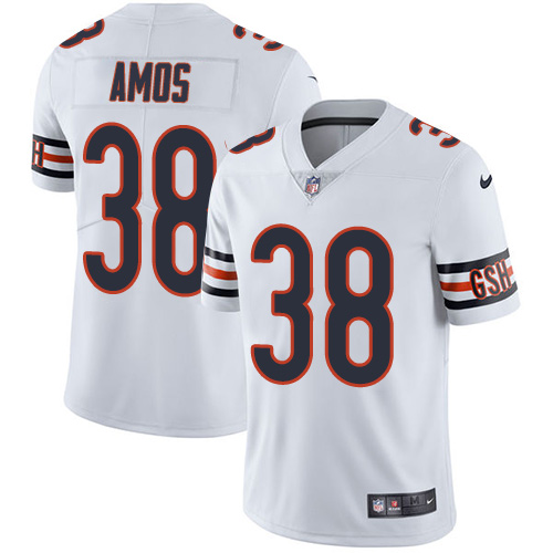 Nike Bears #38 Adrian Amos White Men's Stitched NFL Vapor Untouchable Limited Jersey Nike Bears #38 Adrian Amos White Men's Stitched NFL Vapor Untouchable Limited Jersey