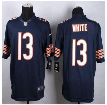 New Chicago Bears #13 Kevin White Navy Blue Team Color Men's Stitched NFL Limited Jersey