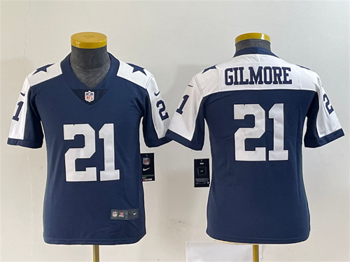 Women's Dallas Cowboys #21 Stephon Gilmore Navy Thanksgiving Limited Stitched Football Jersey(Run Small) Women's Dallas Cowboys #21 Stephon Gilmore Navy Thanksgiving Limited Stitched Football Jersey(Run Small)