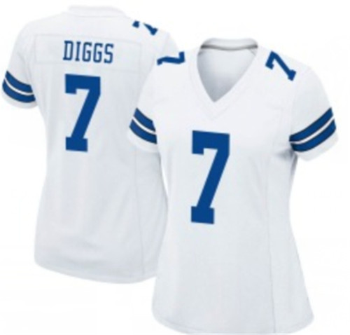 Women Cowboys #7 Trevon Diggs Thanksgiving White Vapor Limited Jersey Women Cowboys #7 Trevon Diggs Thanksgiving White Vapor Limited Jersey