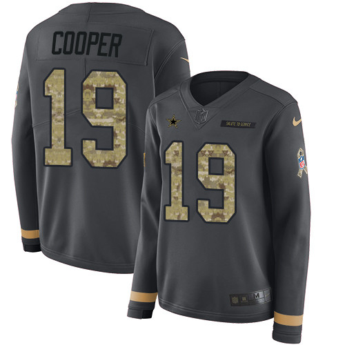 Nike Cowboys #19 Amari Cooper Anthracite Salute to Service Nike Cowboys #19 Amari Cooper Anthracite Salute to Service