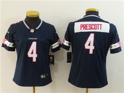 Nike Cowboys #4 Dak Prescott Navy Pink Women Vapor Untouchable Limited Jersey Nike Cowboys #4 Dak Prescott Navy Pink Women Vapor Untouchable Limited Jersey