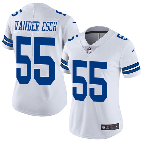 Nike Cowboys #55 Leighton Vander Esch White Women's Stitched NFL Vapor Untouchable Limited Jersey Nike Cowboys #55 Leighton Vander Esch White Women's Stitched NFL Vapor Untouchable Limited Jersey