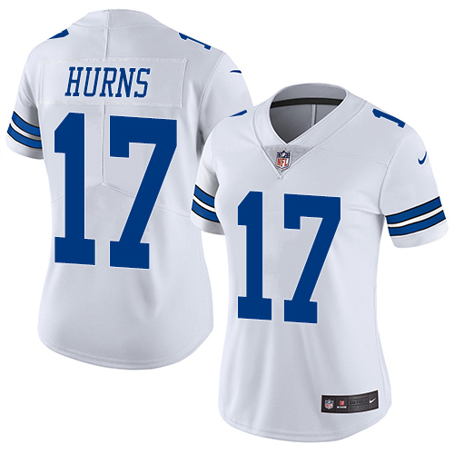 Nike Cowboys #17 Allen Hurns White Women's Stitched NFL Vapor Untouchable Limited Jersey Nike Cowboys #17 Allen Hurns White Women's Stitched NFL Vapor Untouchable Limited Jersey