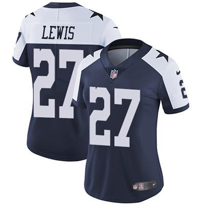 Nike Cowboys #27 Jourdan Lewis Navy Blue Women's Throwback Alternate Vapor Untouchable Limited Player NFL Jersey Nike Cowboys #27 Jourdan Lewis Navy Blue Women's Throwback Alternate Vapor Untouchable Limited Player NFL Jersey