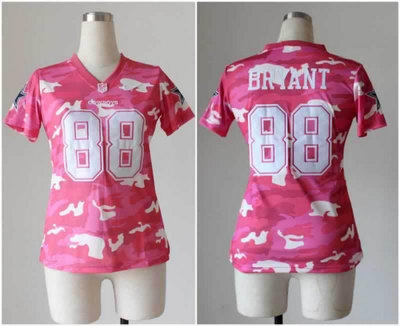 NEW women nfl jerseys Dallas Cowboys #88 Dez Bryant pink(fashion camo) NEW women nfl jerseys Dallas Cowboys #88 Dez Bryant pink(fashion camo)