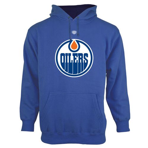 Edmonton Oilers Old Time Hockey Big Logo with Crest Pullover Edmonton Oilers Old Time Hockey Big Logo with Crest Pullover