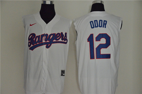 Rangers 12 Rougned Odor White Nike Cool Base Sleeveless Jerseys Rangers 12 Rougned Odor White Nike Cool Base Sleeveless Jerseys