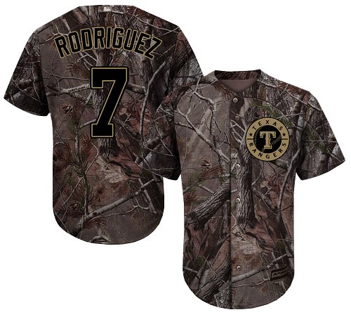 Rangers #7 Ivan Rodriguez Camo Realtree Collection Cool Base Stitched Baseball Jersey Rangers #7 Ivan Rodriguez Camo Realtree Collection Cool Base Stitched Baseball Jersey