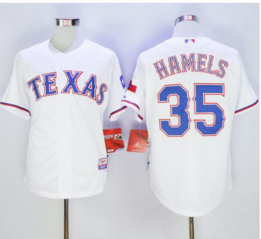 Rangers #35 Cole Hamels White Cool Base Stitched MLB Jersey Rangers #35 Cole Hamels White Cool Base Stitched MLB Jersey