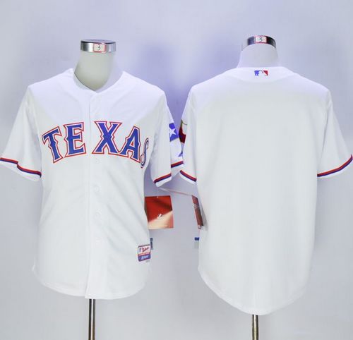 Rangers Blank White Cool Base Stitched MLB Jersey Rangers Blank White Cool Base Stitched MLB Jersey