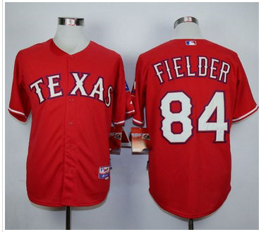 Texas Rangers #84 Prince Fielder Red Cool Base Stitched Baseball Jersey Texas Rangers #84 Prince Fielder Red Cool Base Stitched Baseball Jersey