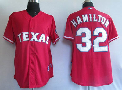 Jerseys Texas 32# Hamilton Red Jerseys Texas 32# Hamilton Red