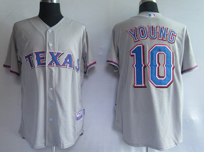 MLB Jerseys Texans 10# Young Grey MLB Jerseys Texans 10# Young Grey