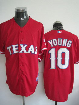 Texas Rangers 10 Michael Young Red Jerseys Texas Rangers 10 Michael Young Red Jerseys