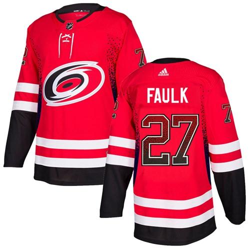Adidas Hurricanes #27 Justin Faulk Red Home Authentic Drift Fashion Stitched NHL Jersey Adidas Hurricanes #27 Justin Faulk Red Home Authentic Drift Fashion Stitched NHL Jersey