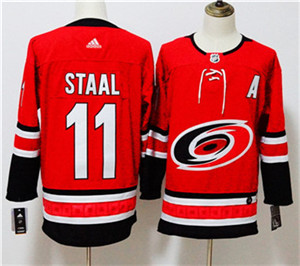 Adidas Hurricanes #11 Jordan Staal Red Jersey Adidas Hurricanes #11 Jordan Staal Red Jersey