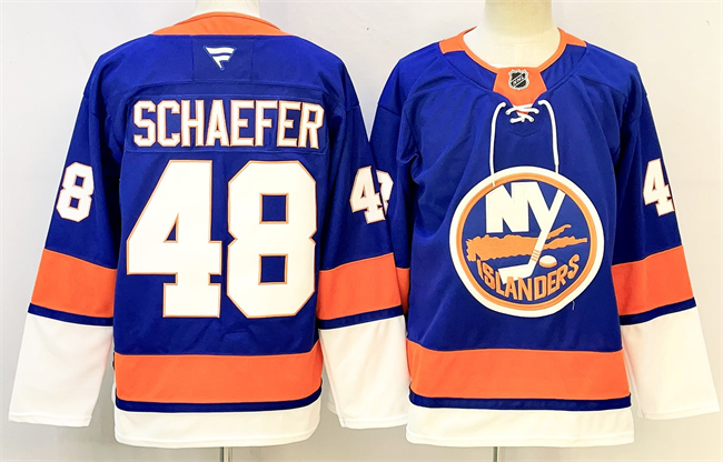 Men's New York Islanders #48 Matthew Schaefer Royal 2024-25 Home Stitched Hockey Jersey Men's New York Islanders #48 Matthew Schaefer Royal 2024-25 Home Stitched Hockey Jersey