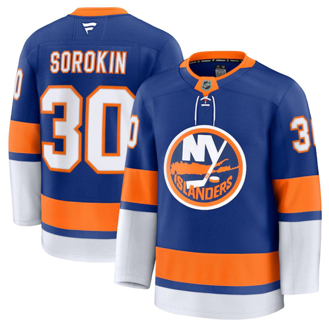 Men's New York Islanders Active Player Custom Royal 2024-25 Home Stitched Hockey Jersey Men's New York Islanders Active Player Custom Royal 2024-25 Home Stitched Hockey Jersey