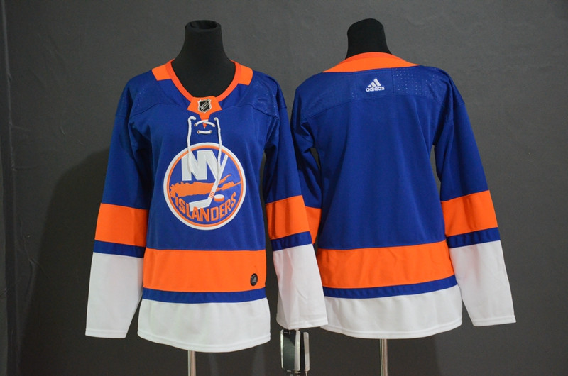 Women Islanders Blank Blue Women Adidas Jersey Women Islanders Blank Blue Women Adidas Jersey