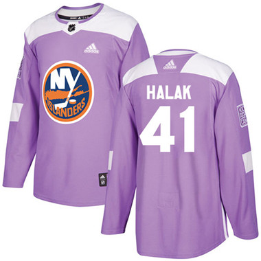 Adidas Islanders #41 Jaroslav Halak Purple Authentic Fights Cancer Stitched NHL Jersey Adidas Islanders #41 Jaroslav Halak Purple Authentic Fights Cancer Stitched NHL Jersey