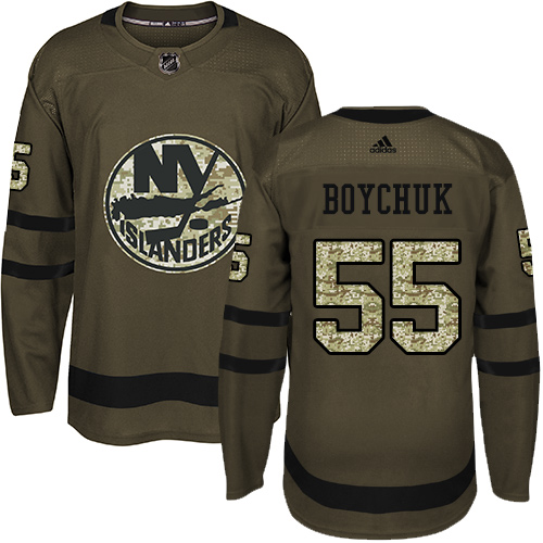 Adidas Islanders #55 Johnny Boychuk Green Salute to Service Stitched NHL Jersey Adidas Islanders #55 Johnny Boychuk Green Salute to Service Stitched NHL Jersey