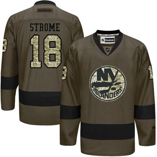 Islanders #18 Ryan Strome Green Salute to Service Stitched NHL Jersey Islanders #18 Ryan Strome Green Salute to Service Stitched NHL Jersey