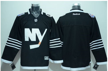 New York Islanders Blank Black Alternate Stitched NHL Jersey New York Islanders Blank Black Alternate Stitched NHL Jersey