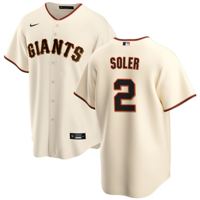 Men's San Francisco Giants #2 Robbie Ray Cream Cool Base Stitched Baseball Jersey Men's San Francisco Giants #2 Robbie Ray Cream Cool Base Stitched Baseball Jersey