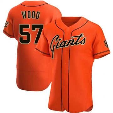 Men's San Francisco Giants #57 Alex Wood Orange Flex Base Nike Jersey Men's San Francisco Giants #57 Alex Wood Orange Flex Base Nike Jersey