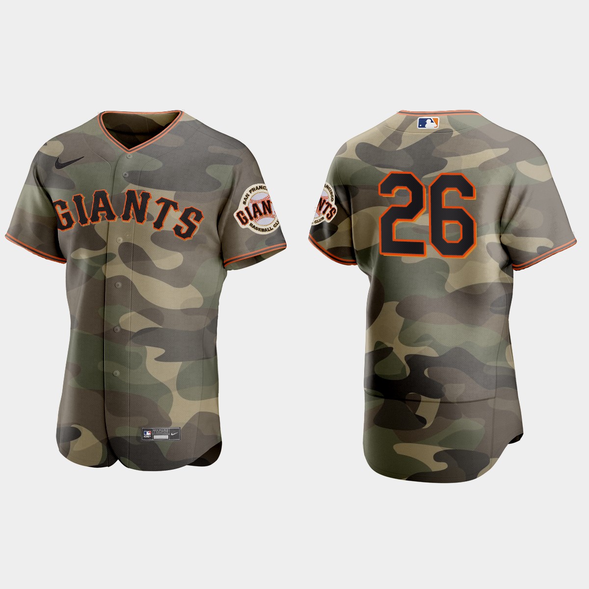 San Francisco Giants #26 Anthony Desclafani Men's Nike 2021 Armed Forces Day Authentic MLB Jersey -Camo San Francisco Giants #26 Anthony Desclafani Men's Nike 2021 Armed Forces Day Authentic MLB Jersey -Camo